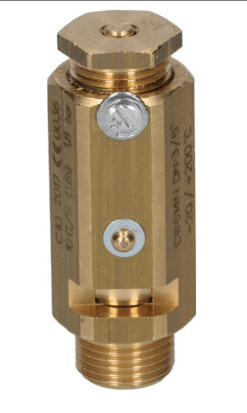 Sikkerhedsventil til espressomaskine