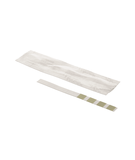 Strips til måling af hårdhed i vand