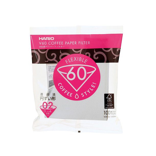Hario V60 filtre VCF-02 til 1-4 kops