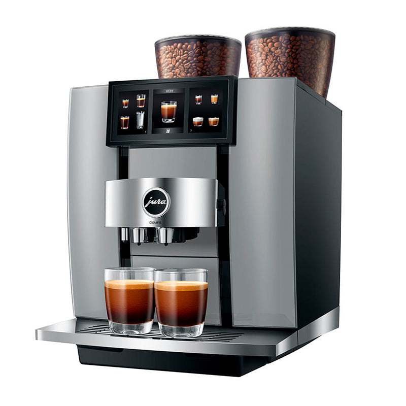Jura GIGA W10 (EA) Diamond Silver espressomaskine