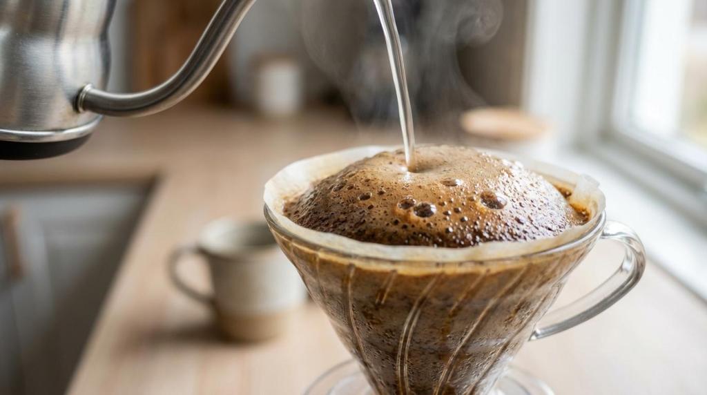 Hario V60: opskrift, ratio og fejlfinding til 1-2 kopper