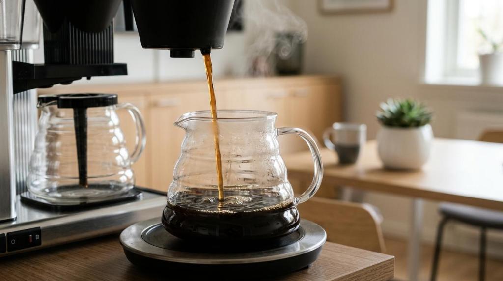 Kaffemaskine til lille kontor