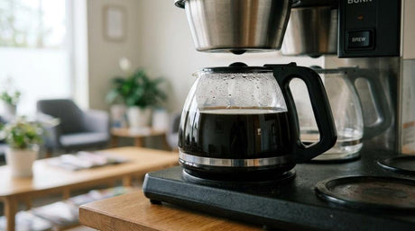 Kaffemaskine til venteværelse