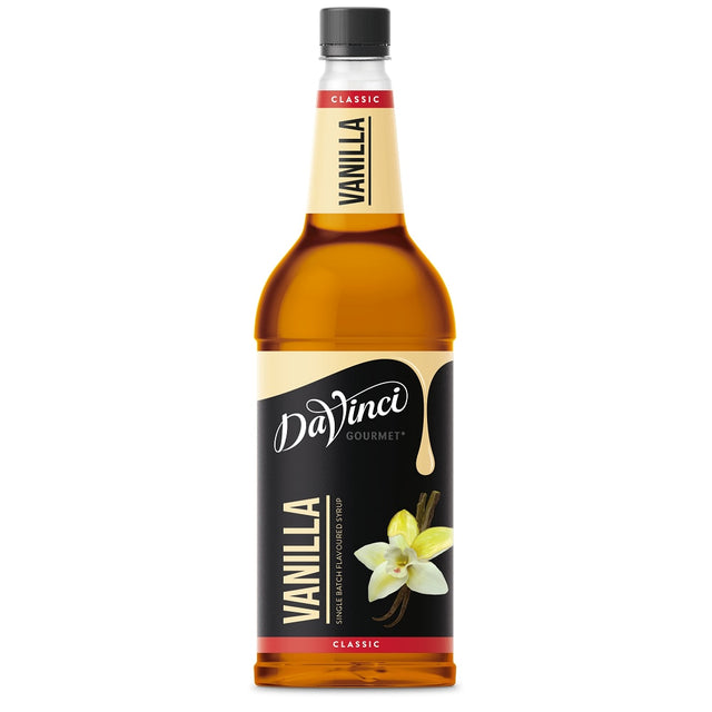 DaVinci Gourmet Classic Vanilla Syrup - 1000 ml flaske Kristians Kaffe