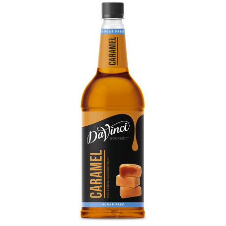 DaVinci Gourmet Sugar Free Caramel Syrup - 1000 ml flaske