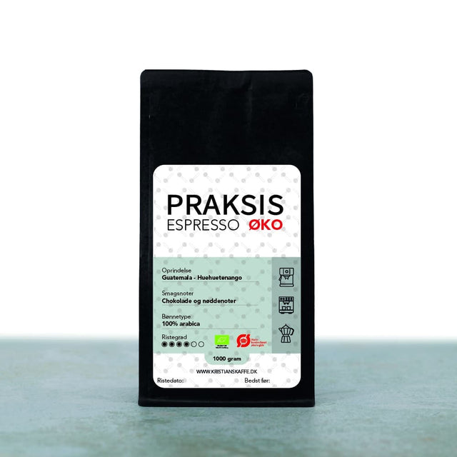Praksis Arkitekter - Økologisk espresso Kristians Kaffe