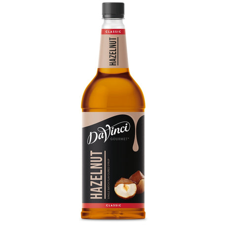 DaVinci Gourmet Classic Hazelnut Syrup - 1000 ml flaske