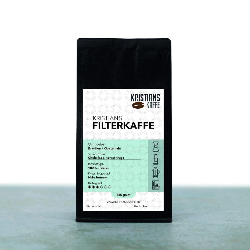 Kristians Filterkaffe - Hele bønner - abonnement