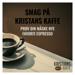Smag på Kristians Kaffe - Espresso