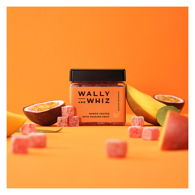 Wally And Whiz vingummier - Mango med passionsfrugt