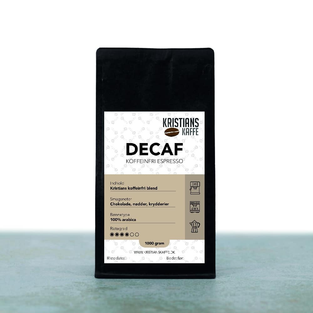 Decaf - Koffeinfri espresso